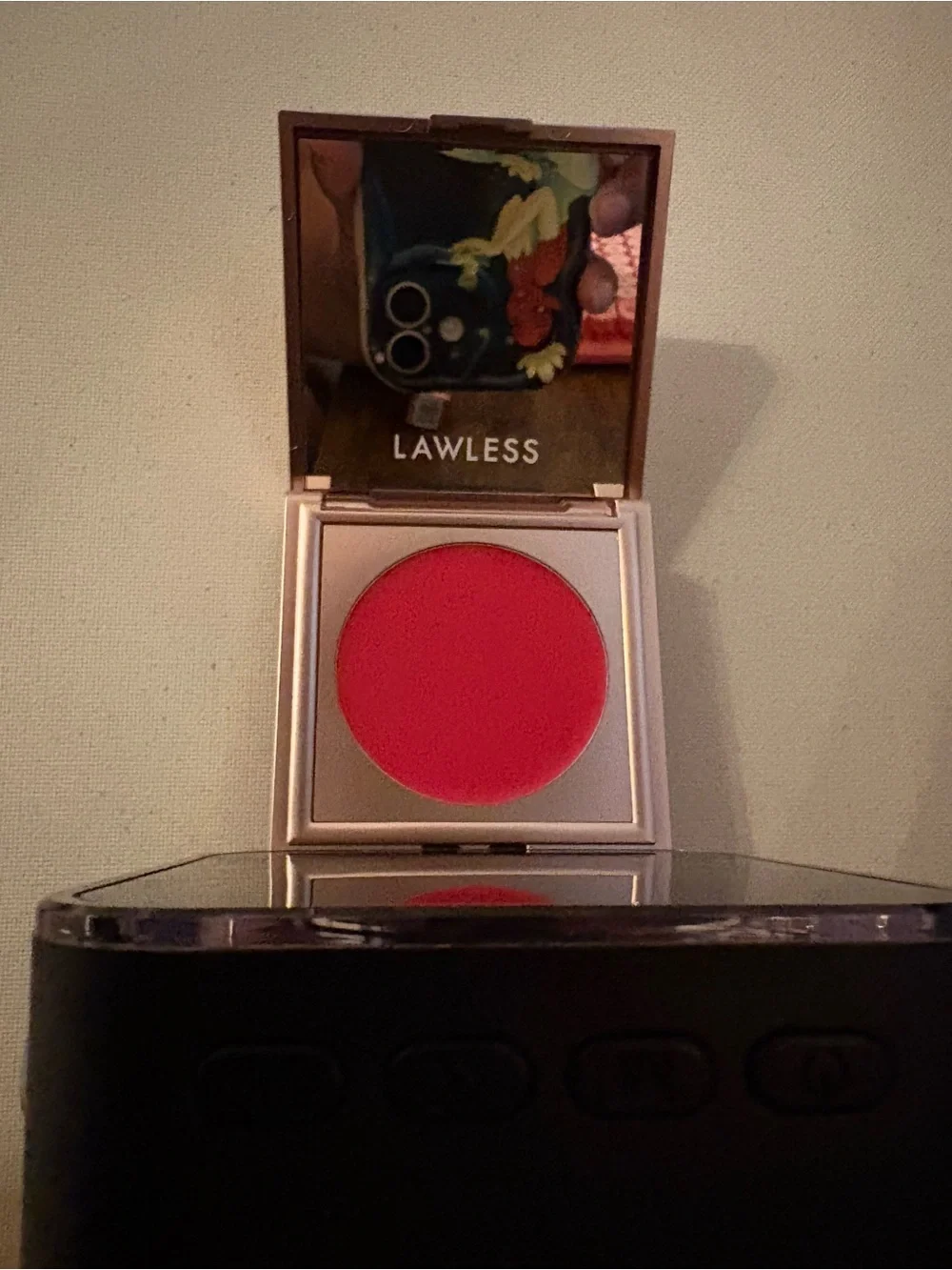 LAWLESS Blush Palette & Box in Cherry Pie Pink and Rose Gold